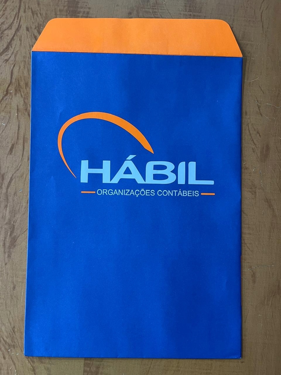 Envelope 100% personalizado