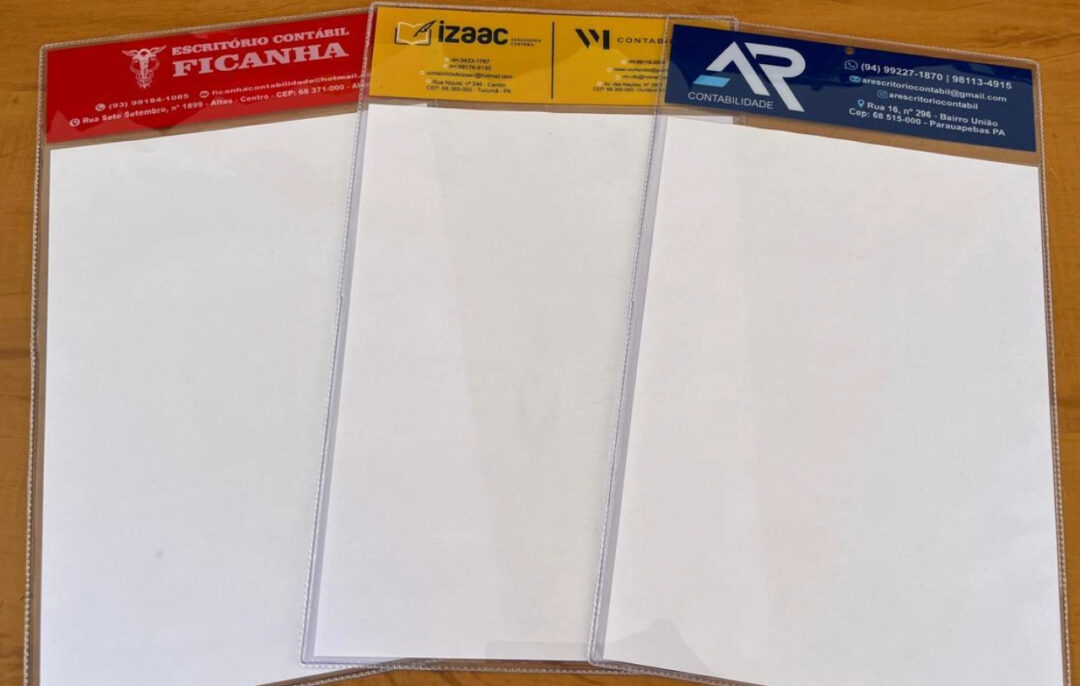 Imagem do produto Porta Alvará Fiscal Personalizado Para A4