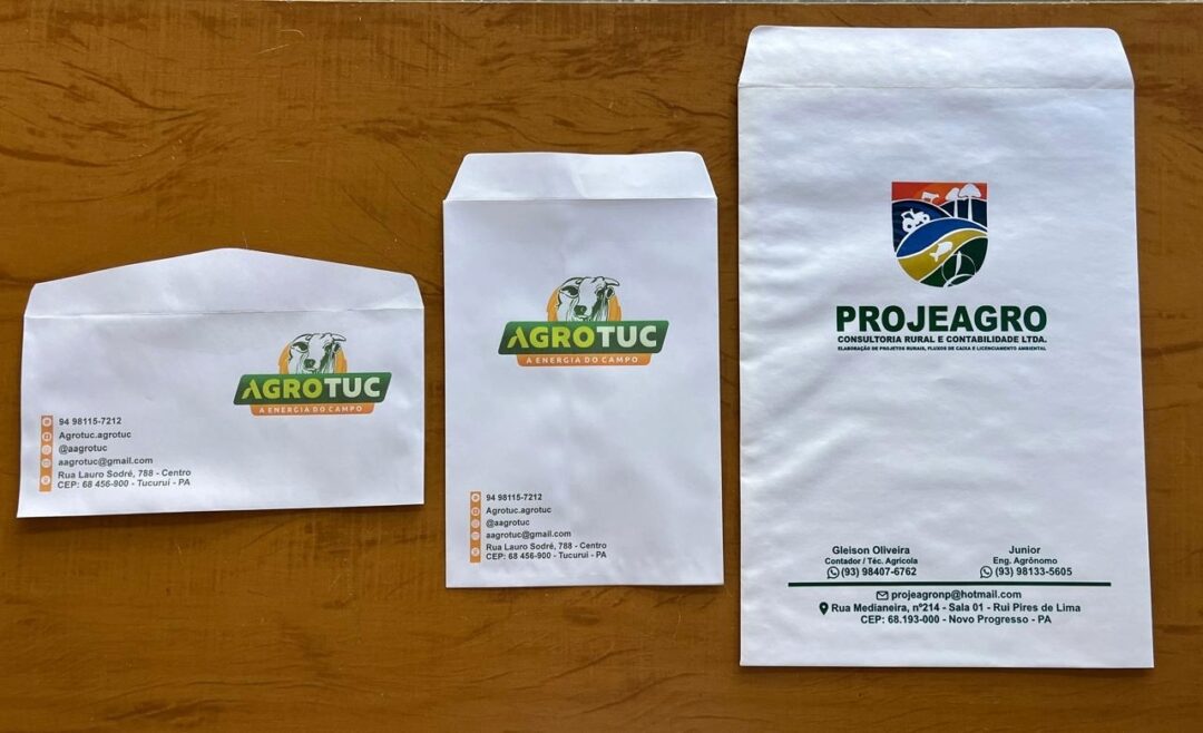 Imagem destacada do produto Envelopes Personalizados